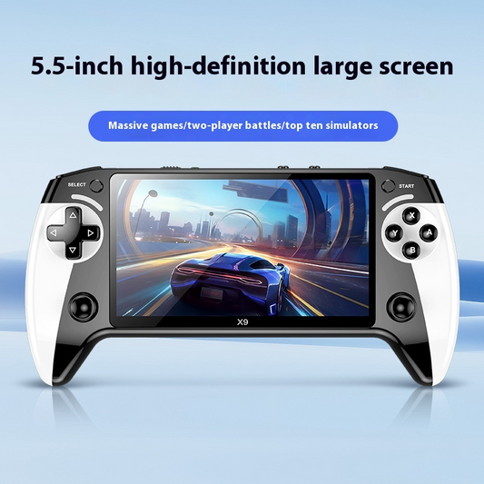 Curate™ RetroPlay Console – 5.5” HD Offline 1000 games gift