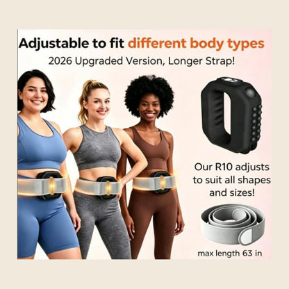 Curate Relief Belt™ - adjustable to fit different body types